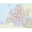 Keymap Europe, 92 pages cartography Scale 1:2.000.000